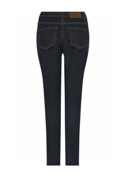 Mørkeblå denim jeans
