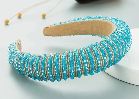 Lekker lyseblå hårbøyle