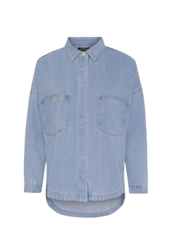 Denimskjorte med lommer