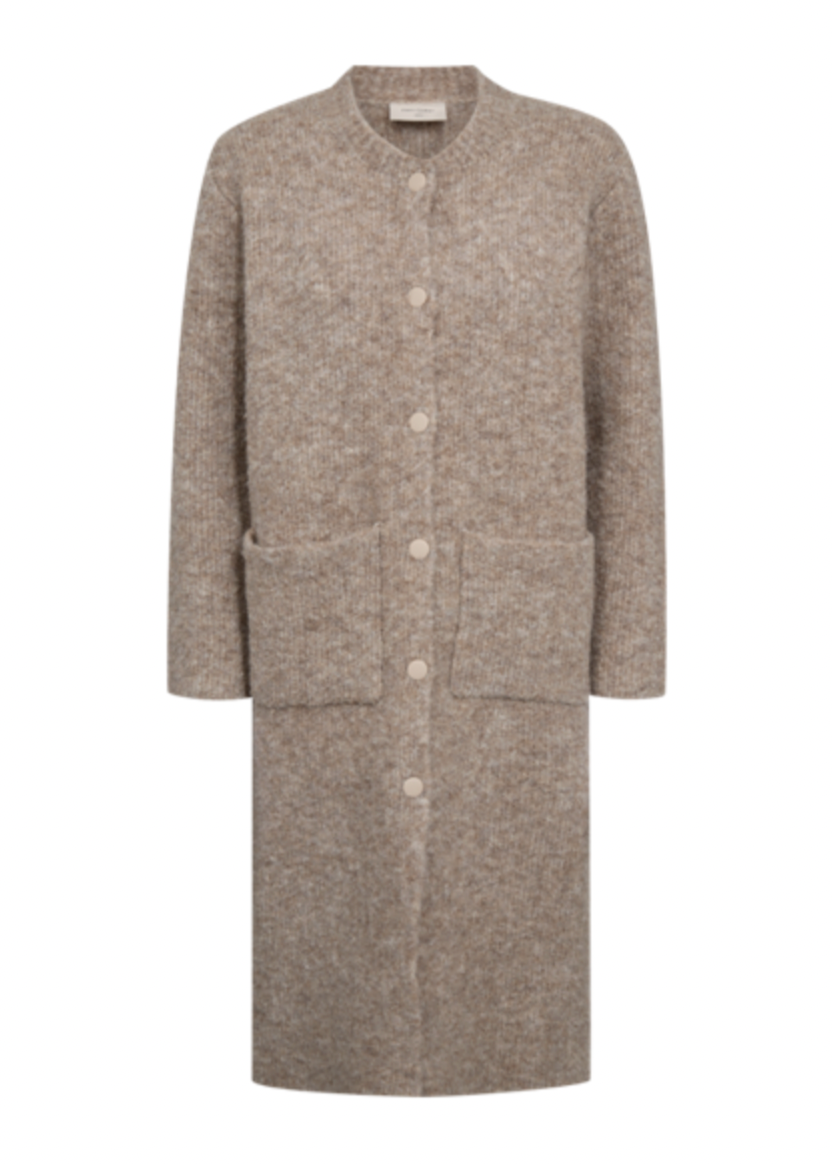 cardigan med knapper og lommer