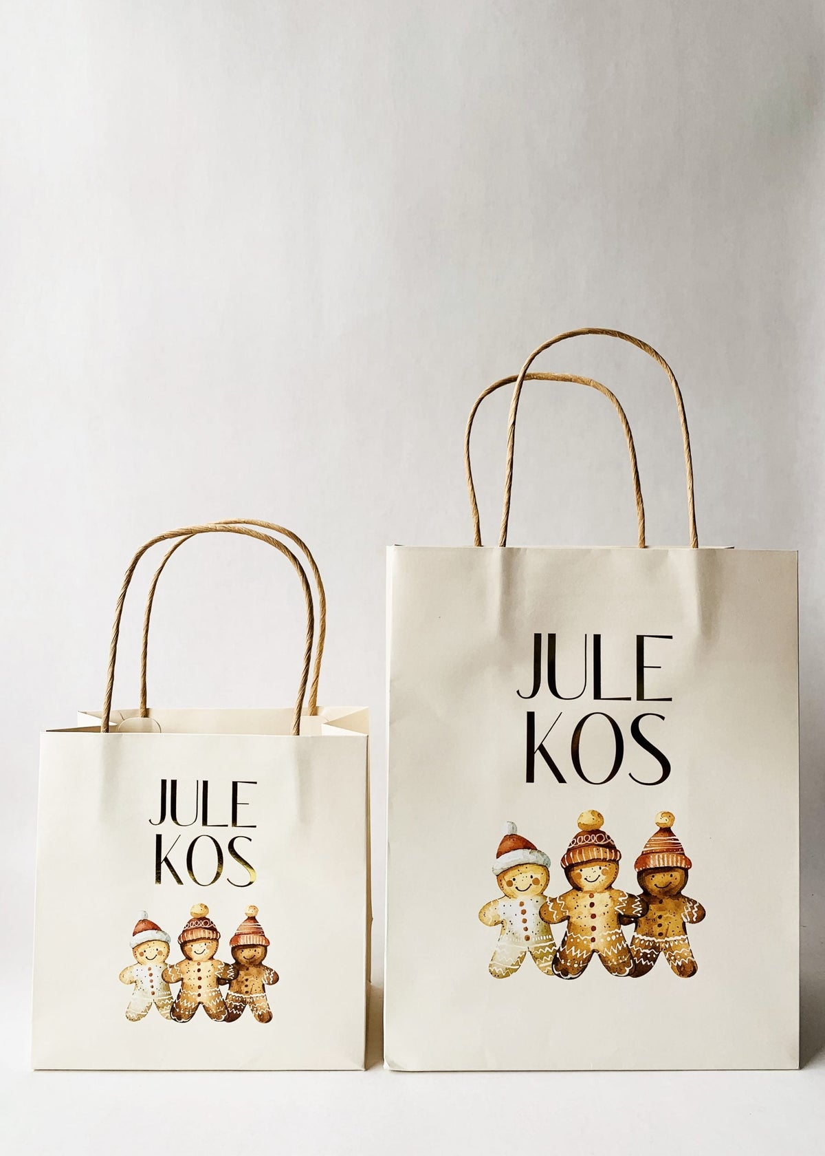 Gavepose med julemotiv 16 * 16 cm