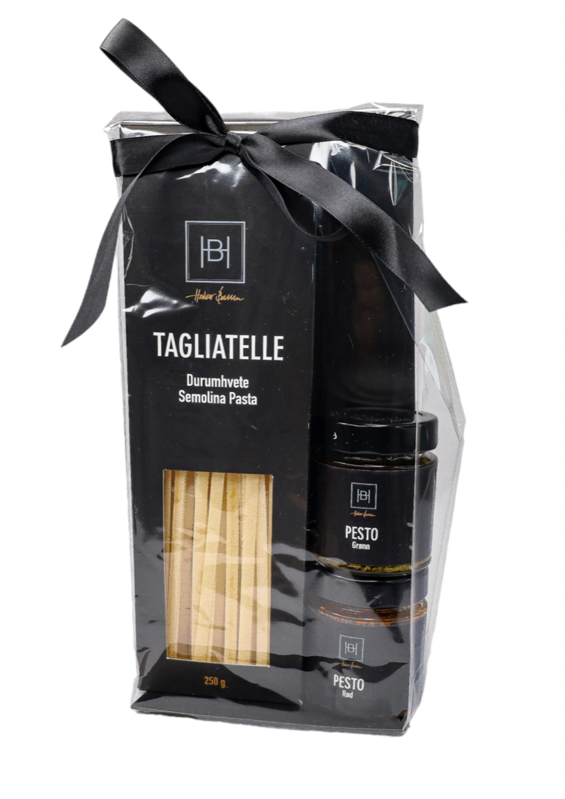 Halvor Bakke- Gavepakke med pasta og pesto