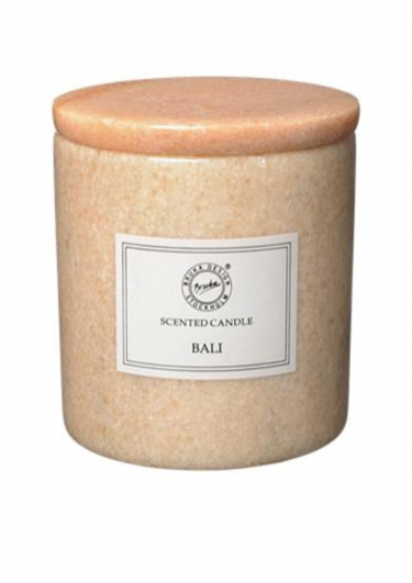 Duftlys Bali Beige Stone