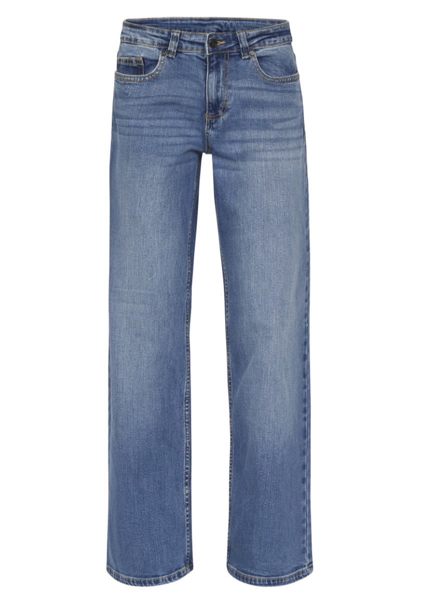 Tøffe straight jeans