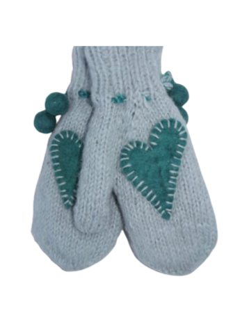 Vott blå og mørk blå