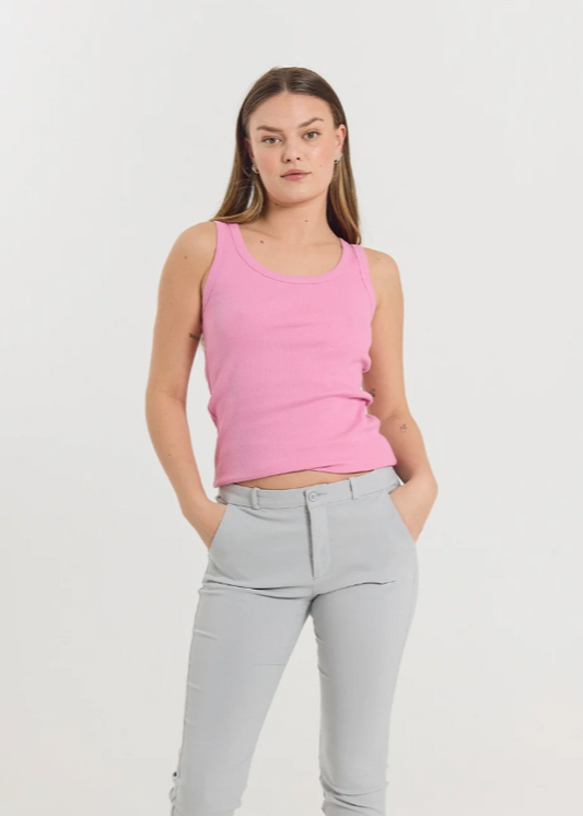 Rosa klassisk singlet