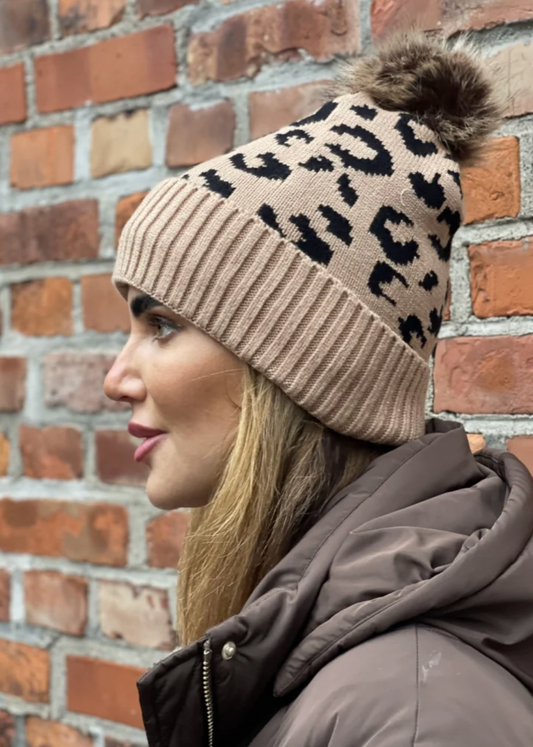 Lue med leopardprint