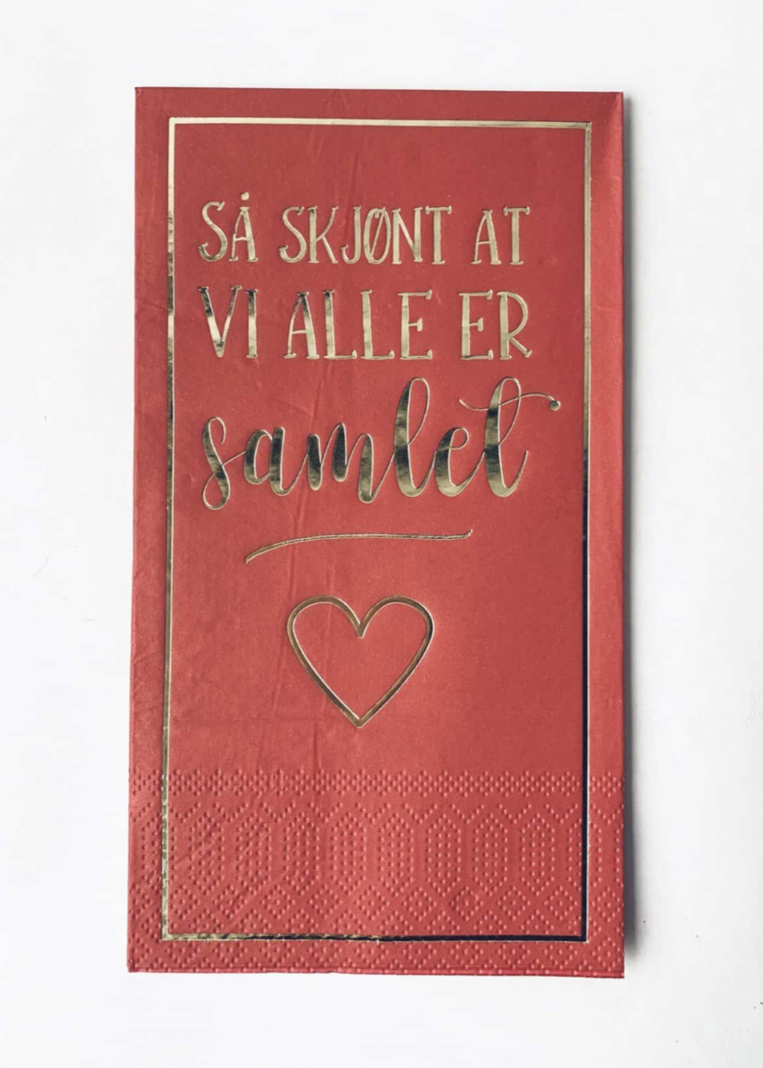 Så skjønt at vi alle er samlet