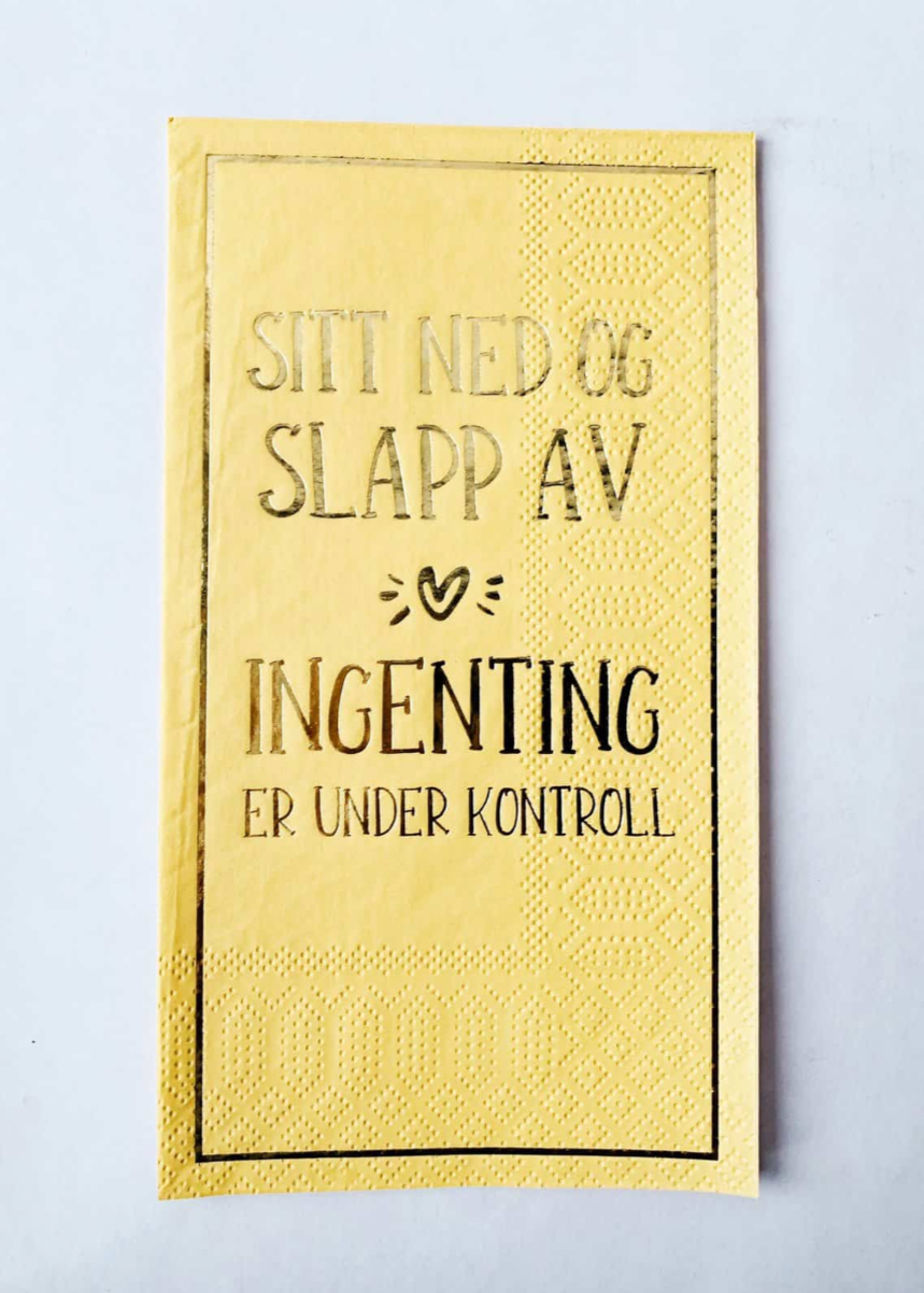 Sitt ned og slapp av