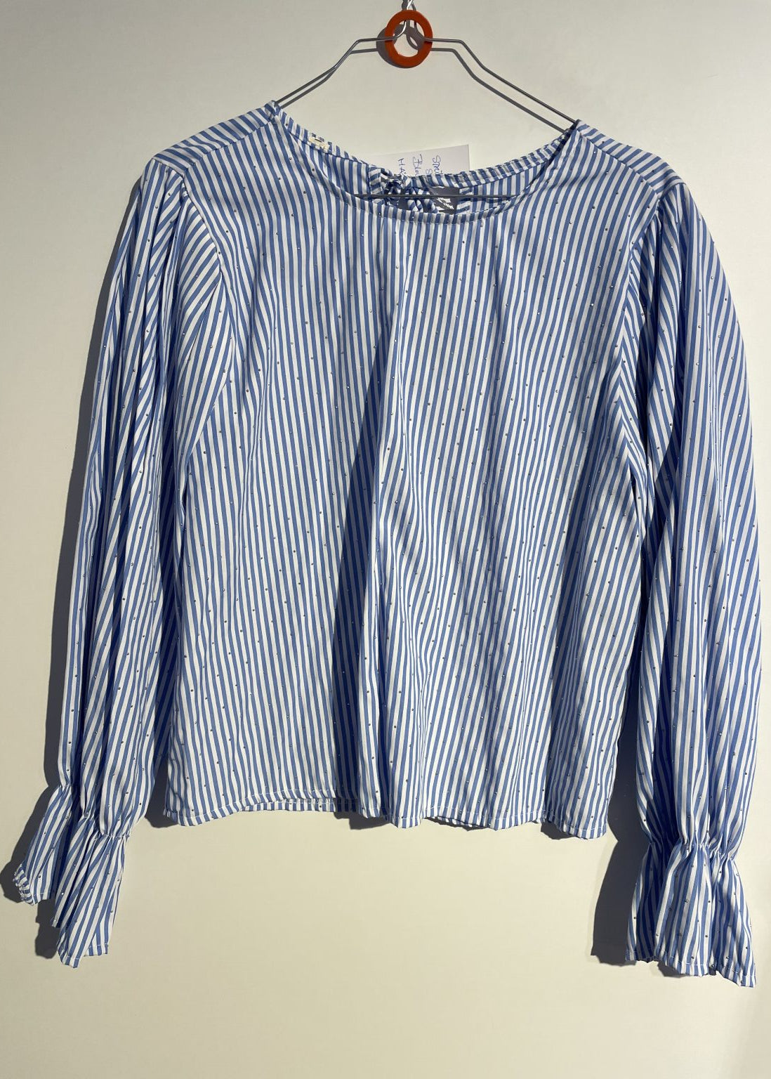 Stripe sparkling blouse