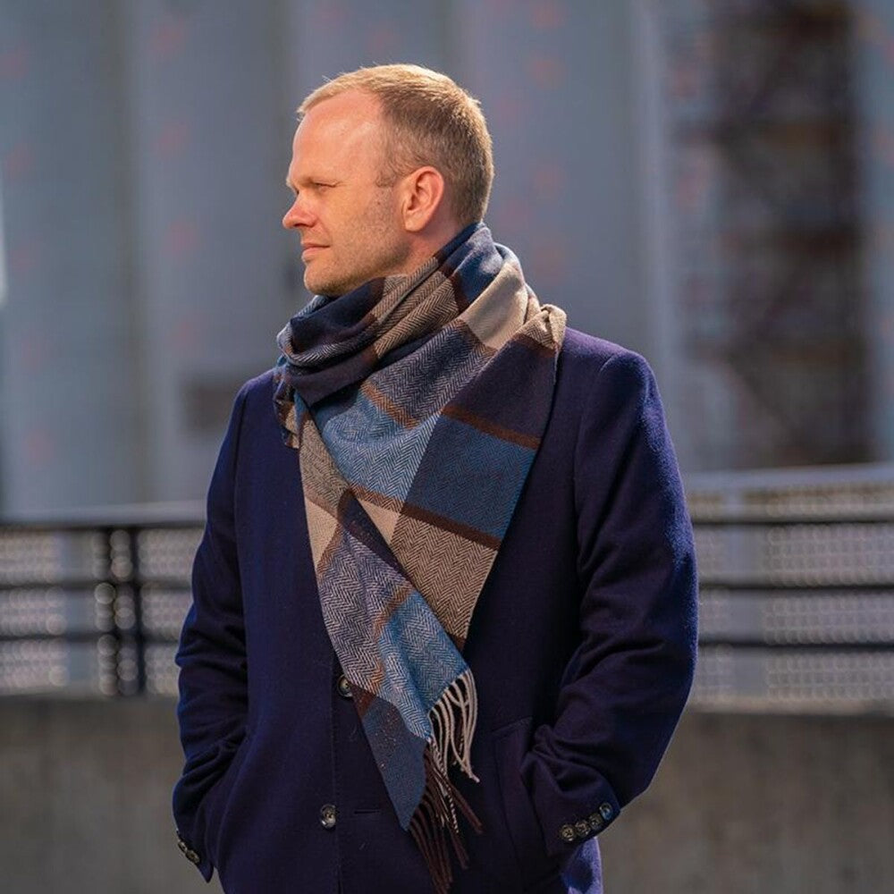Fenris strå skjerf med refleks