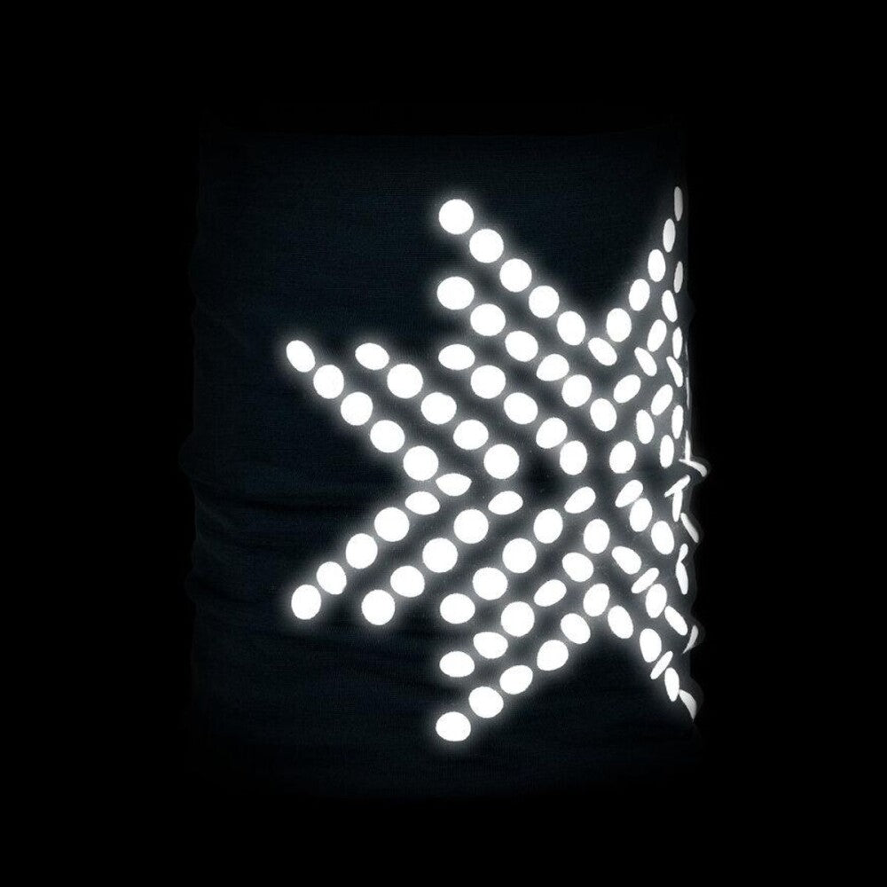 Sølvfaks hals med refleks, støvbrun