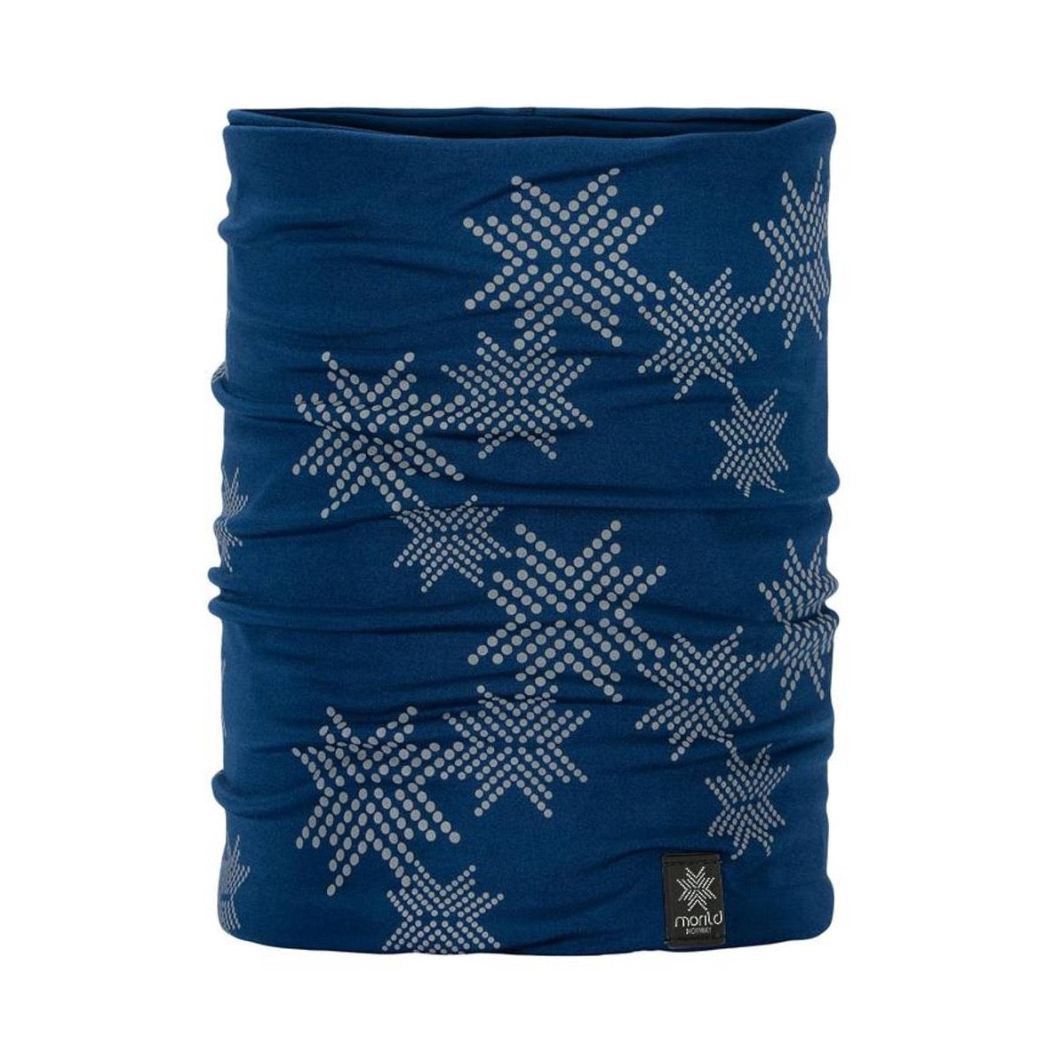 Skimre hals med refleks- marineblå