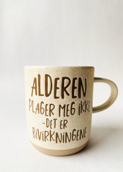 Krus med tekst