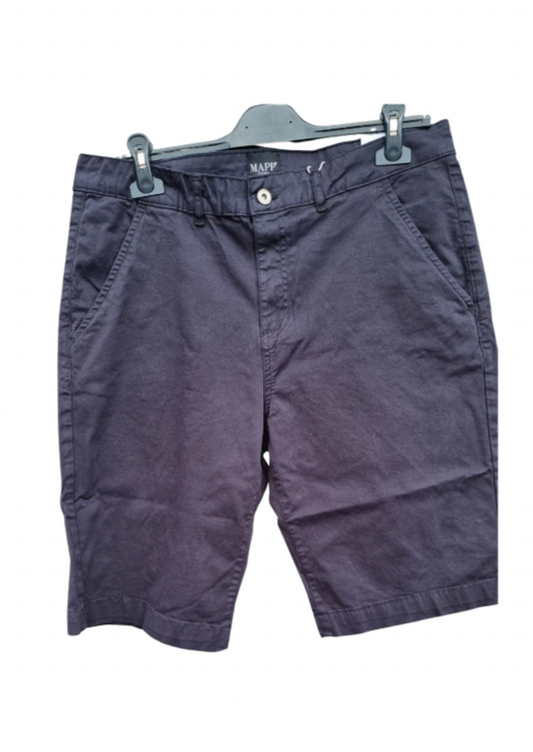 Svarte chinos-shorts