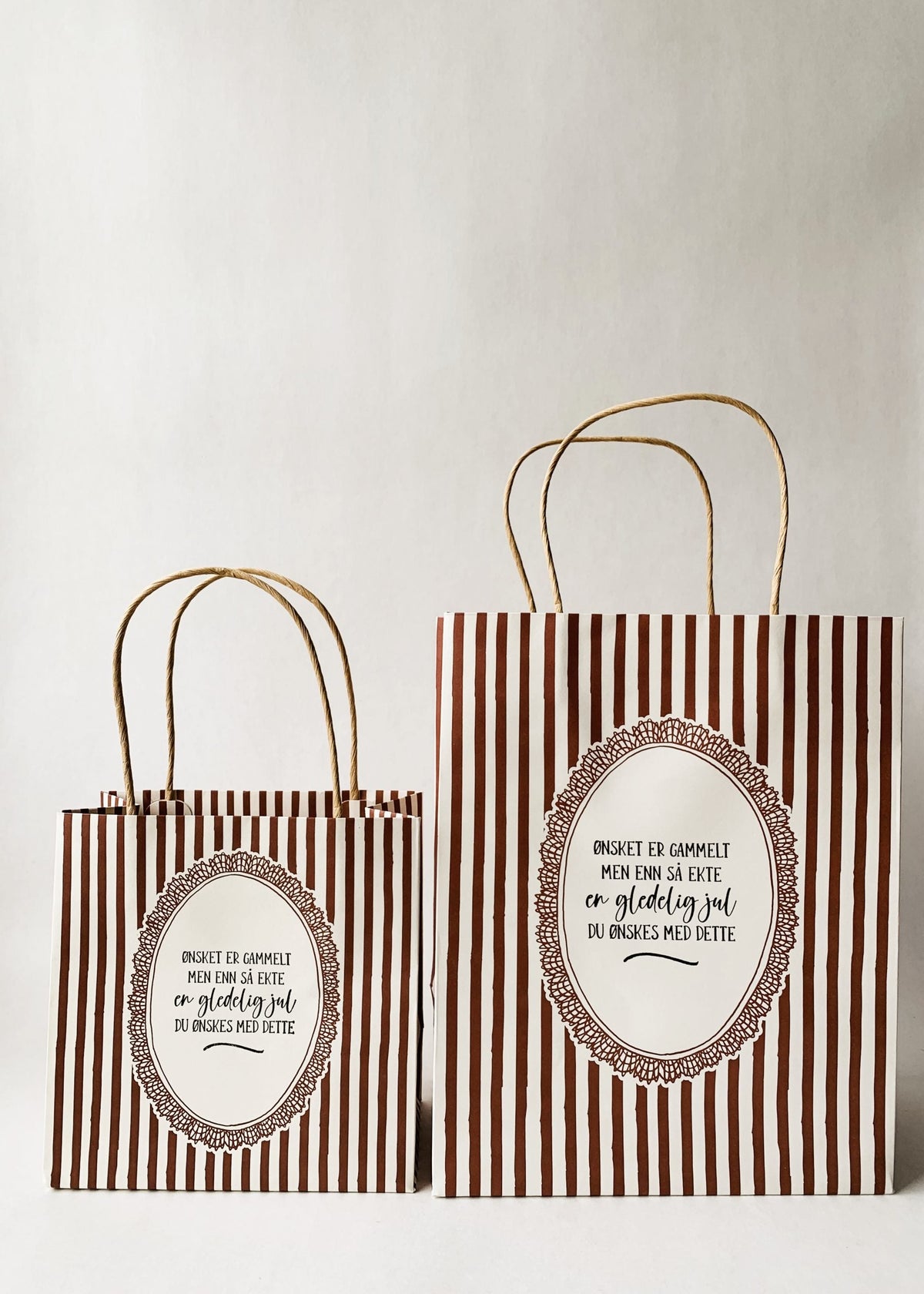 Gavepose med julemotiv 20 * 25 cm