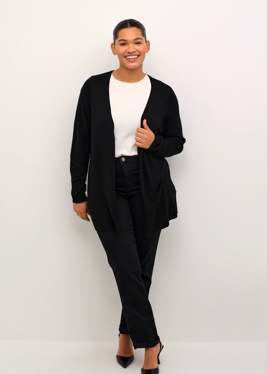 Svart klassisk cardigan