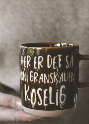 Krus med tekst