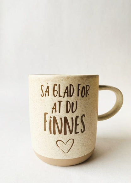 Krus med tekst