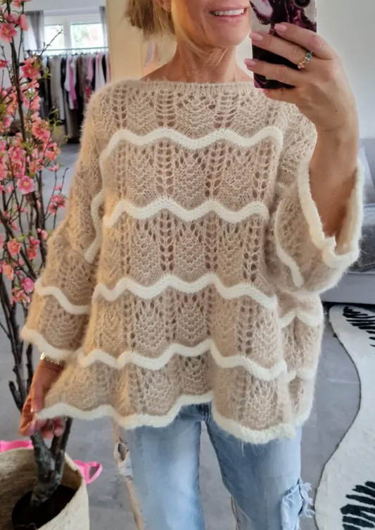 Supefin strikket genser