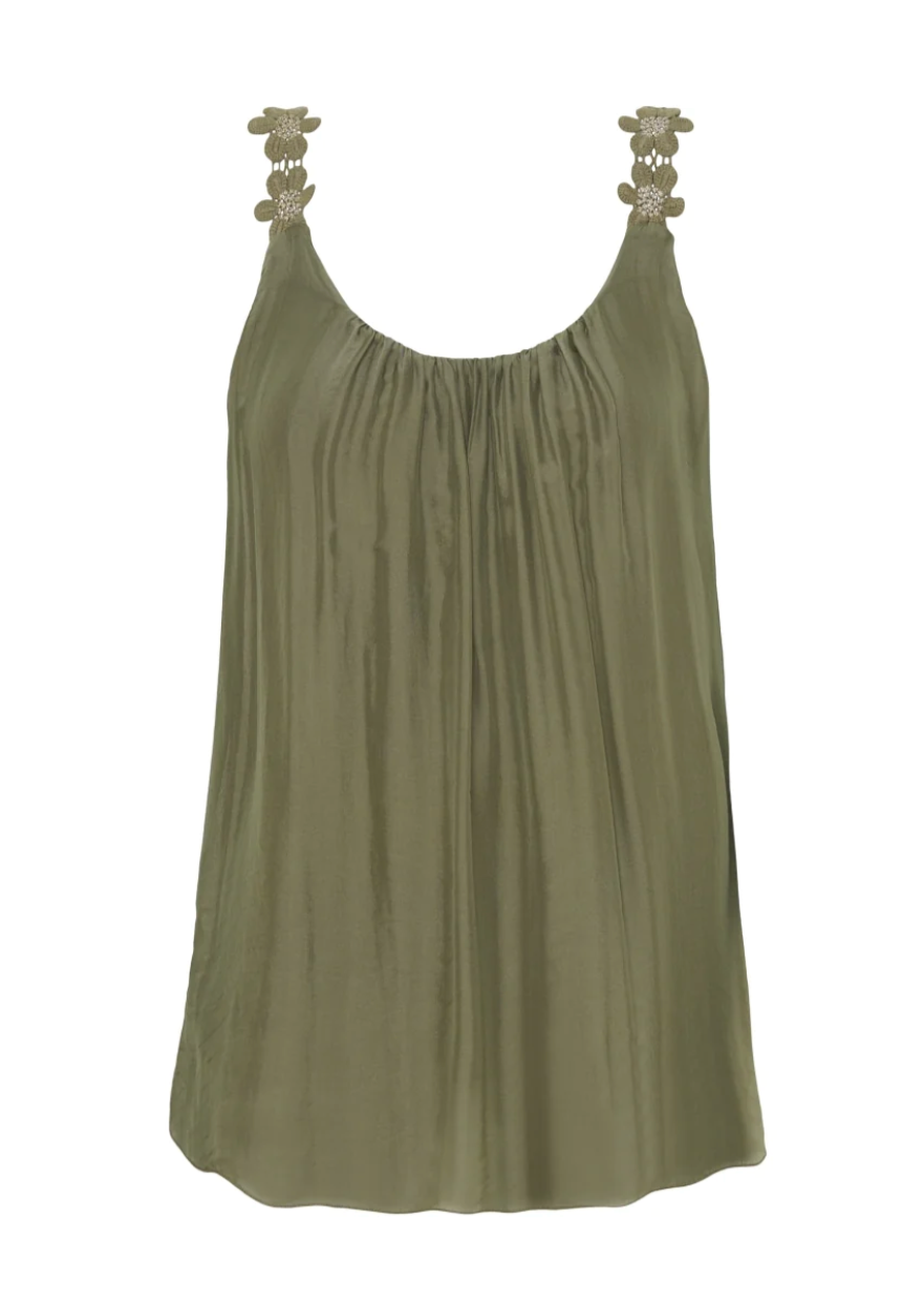 Military Flower Top