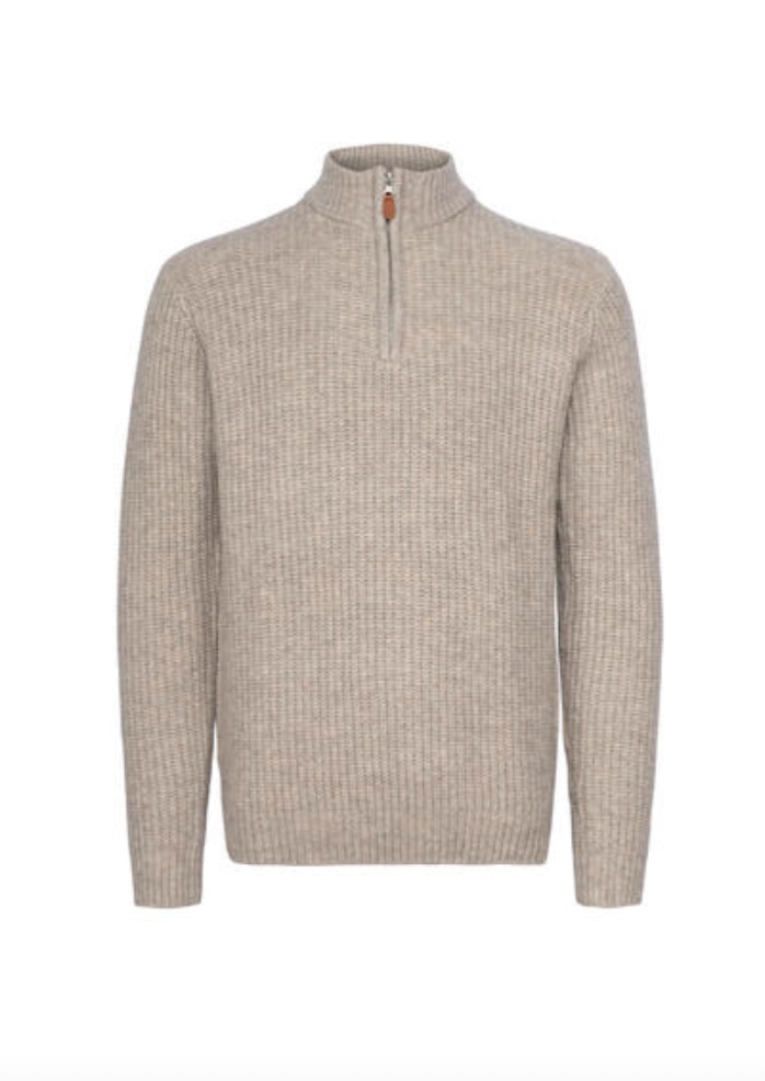 Half-zip sweater