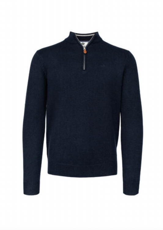 Half-Zip Navy