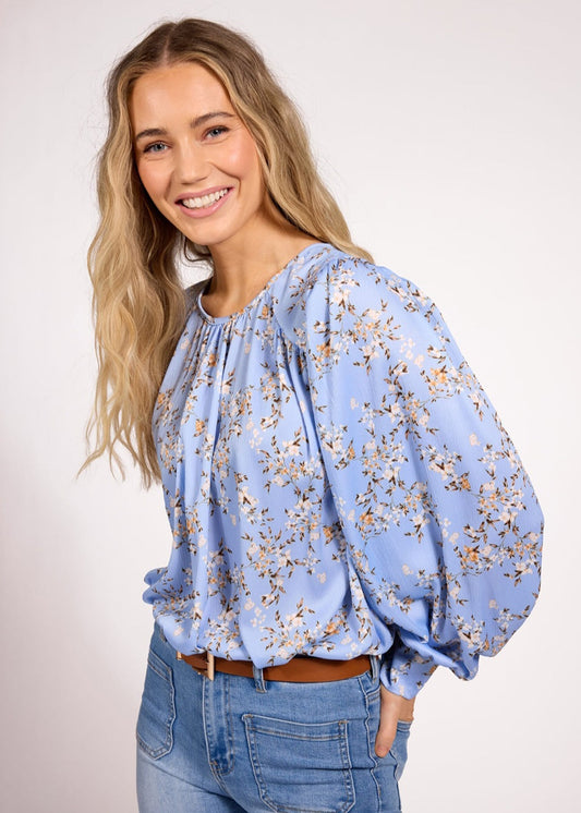 Overdel Ebba linum satin