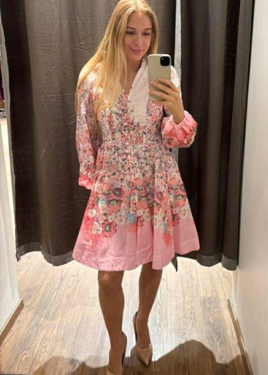 Elenora kjole pink