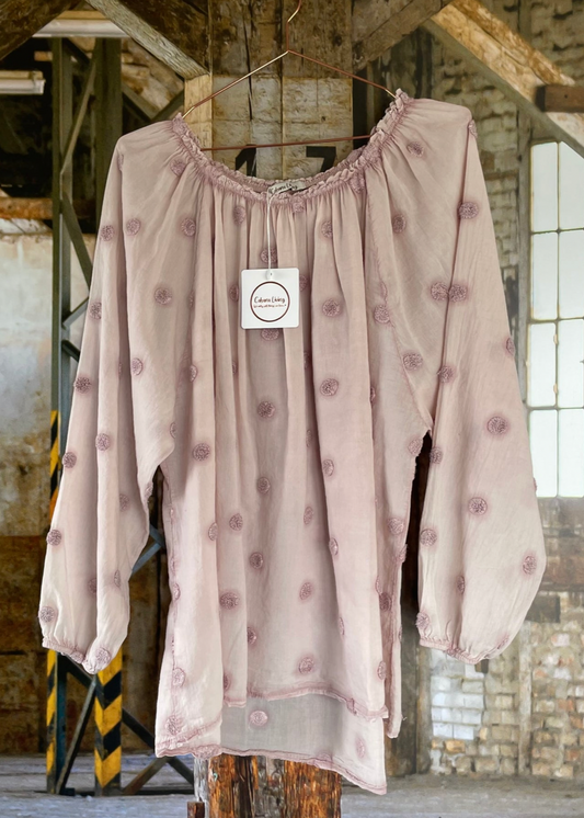 Rosa off shoulder bluse