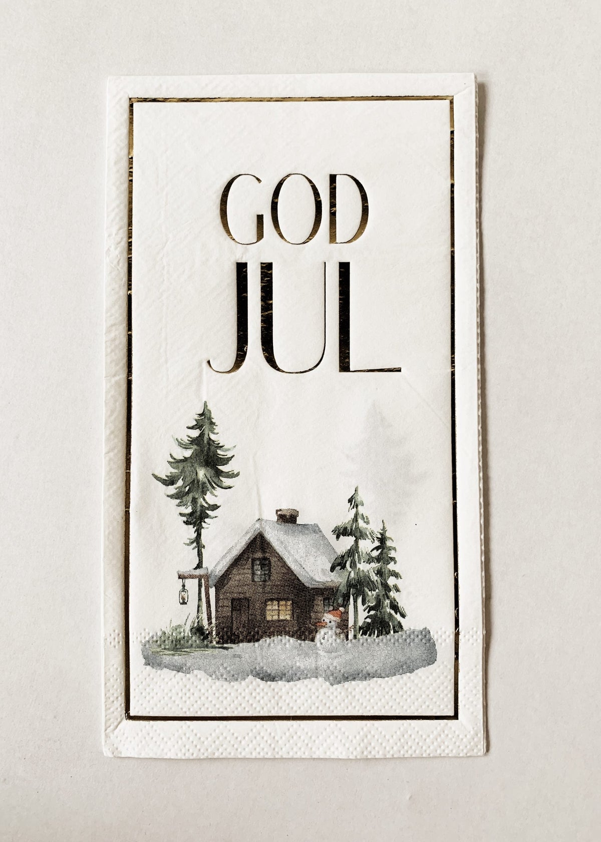 Servietter buffet  til jul