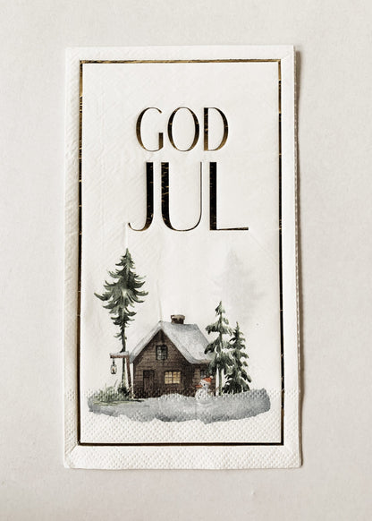Servietter buffet  til jul