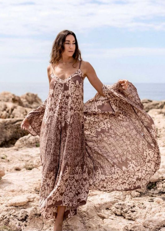 Jumpsuit med lekkert mønster