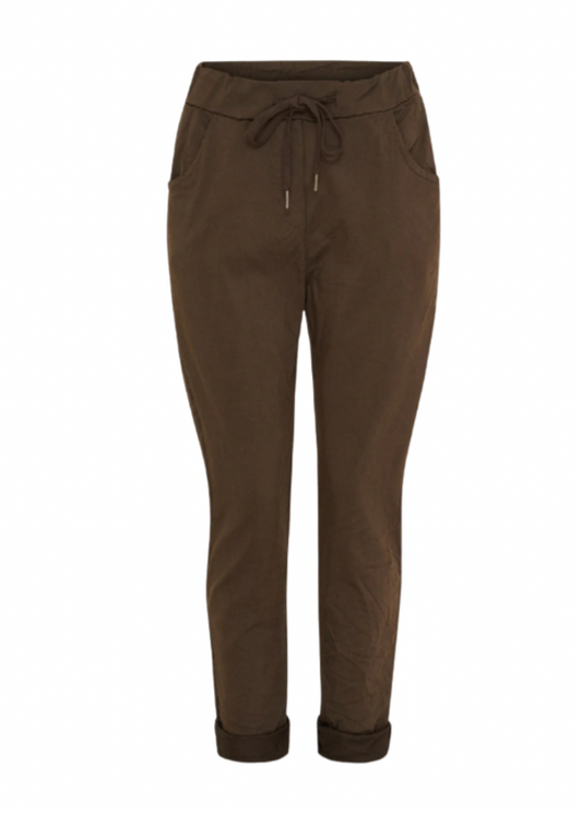 Behagelig bukse med tettsittende passform