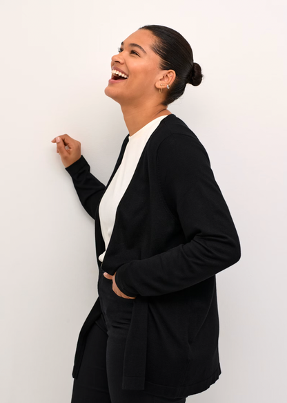 Klassisk svart cardigan