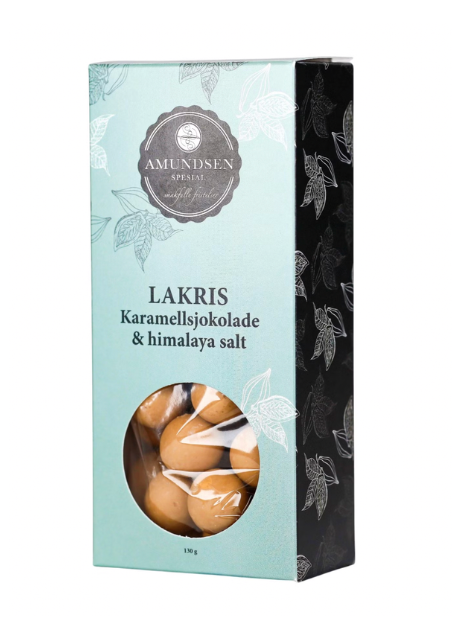 Lakris og karamellsjokolade