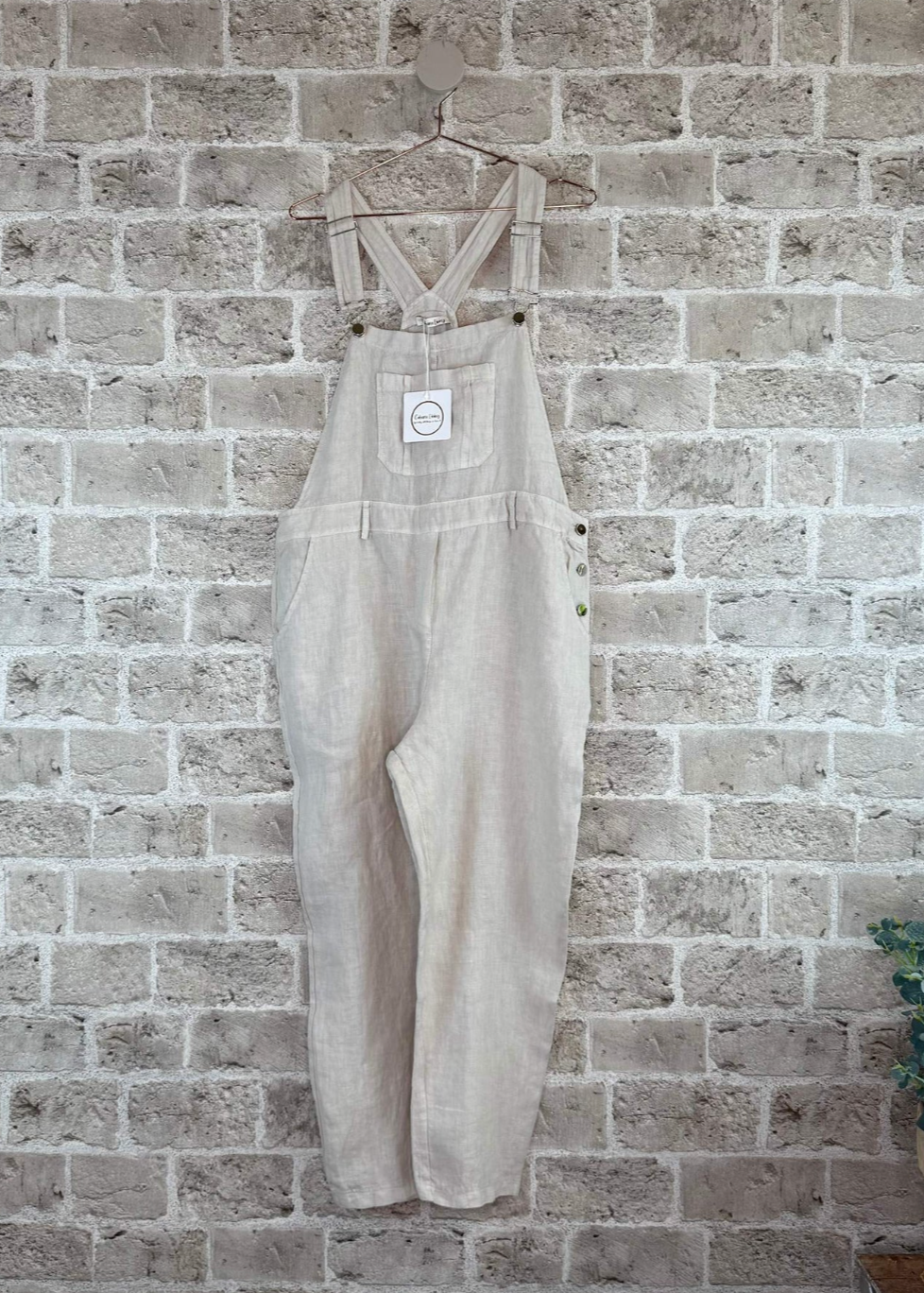 Beige overall