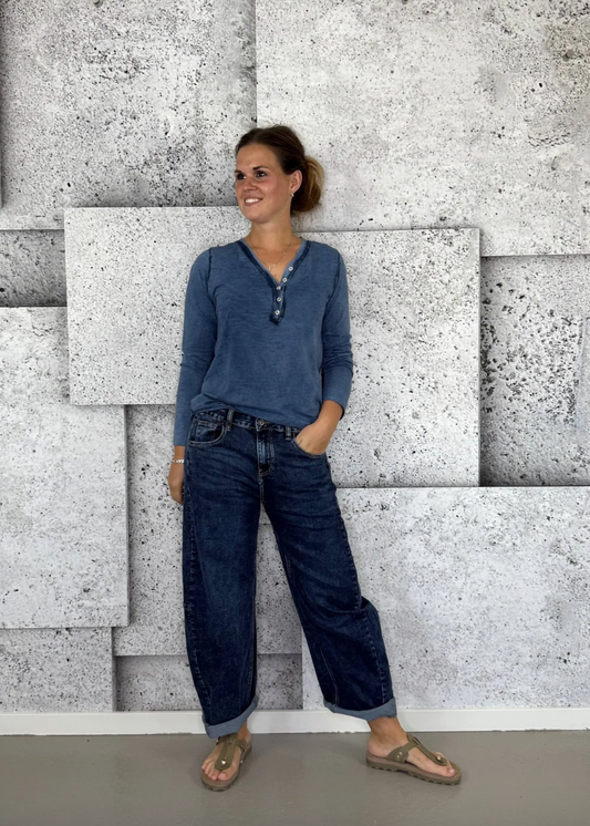Mørk denim jeans 