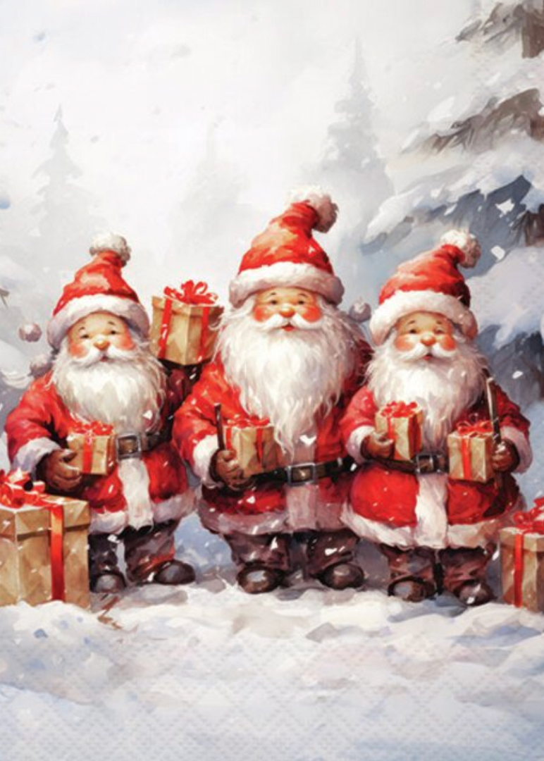 Lunsj servietter motiv