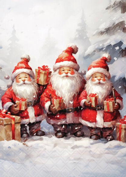 Lunsj servietter motiv