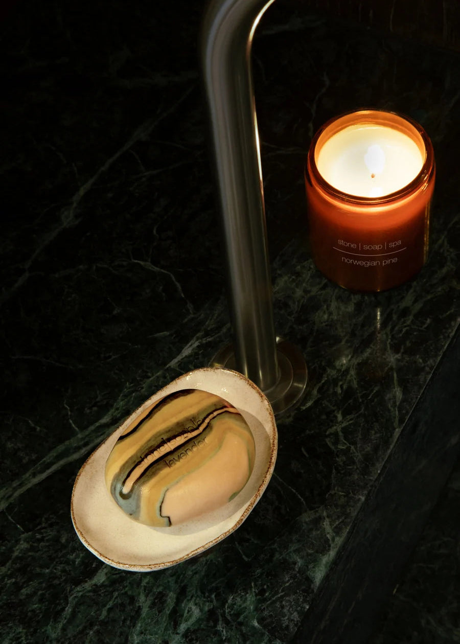 Stone soap lavendel