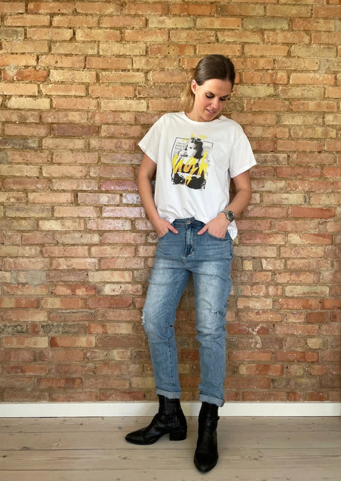 Lys blå jeans