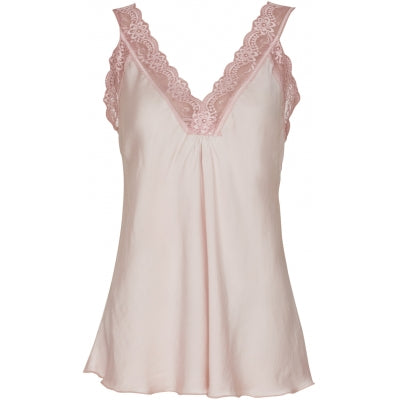 Singlet med blondekant