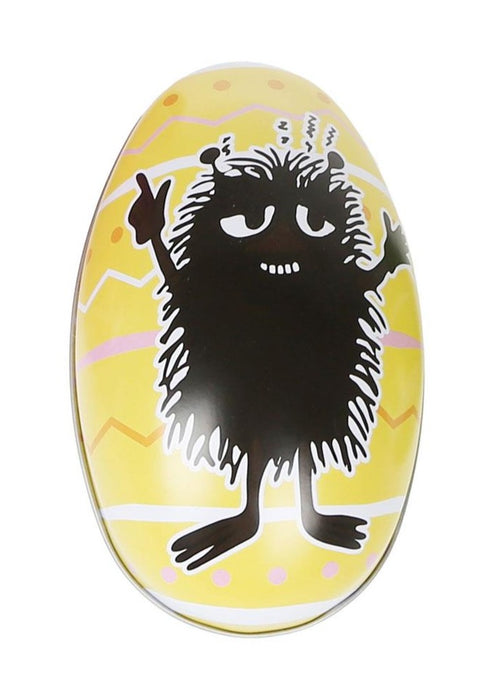Gult Påskeegg med Stinky motiv.
