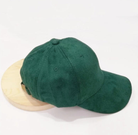 Suede caps grønn